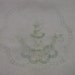 Sweet Vintage Stamped Boudoir Pillow Top Lavender, Bonnet Lady