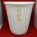 RESERVED FOR STRINGBEADS Mid Century Starburst Trash Can Waste Basket by Rubbermaid