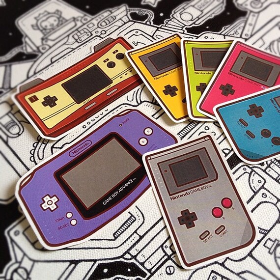 Game Boy Sticker Pack