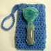 Glass Pipe Pouch Cozy - Blue
