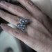 Metal rings, adjustable rings, butterfly rings, Fleur de Lis ring, Silver rings