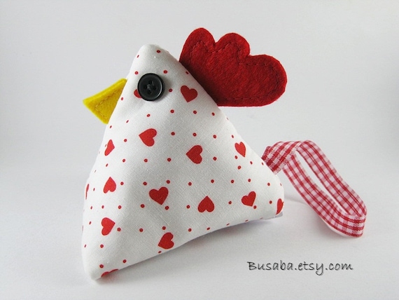 Handmade Chicken Coin Purse Chicken Purse Chicken Wallet