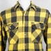 yellow black buffalo plaid shirt