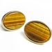 Vintage Tiger Eye Cufflinks, Gift for Him - Boutons de Manchette. Vintage Jewelry by My Chouchou on Etsy.