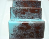 Twilight Woods Soap For Men - Brown and Blue Soap - Homemade Soap - Best Smelling Soap For Men - Bar Soap