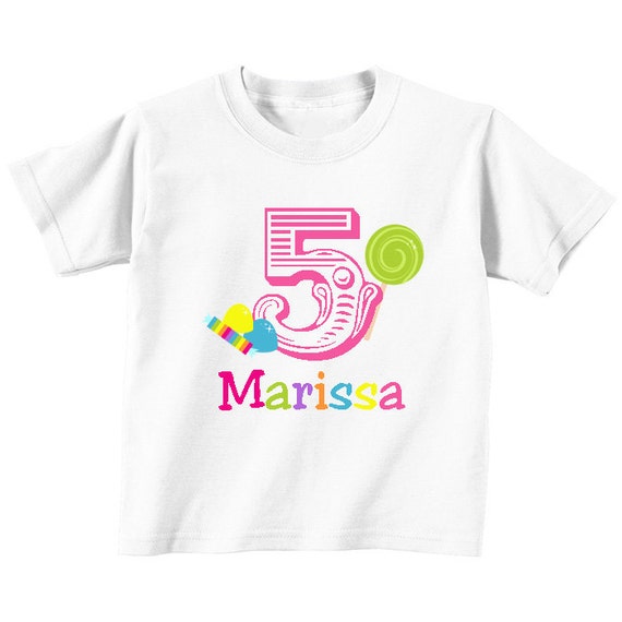 DIY Candy Shoppe Printable Iron On Transfer birthday shirt t- shirt bag onesie candyland lollipop Il_570xn