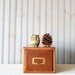 RESERVED // Oak Card Catalog // Single Drawer Library File Cabinet