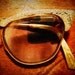 Vintage Eyewear: 1950's Cat's Eye Glasses and 100% Cotton Scarf