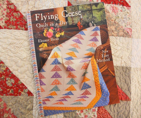 Flying Geese Quilt in a Day by Eleanor Burns by sweetgirlstudio