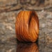 Wood Ring Size 7 3/4 Olive wood ring