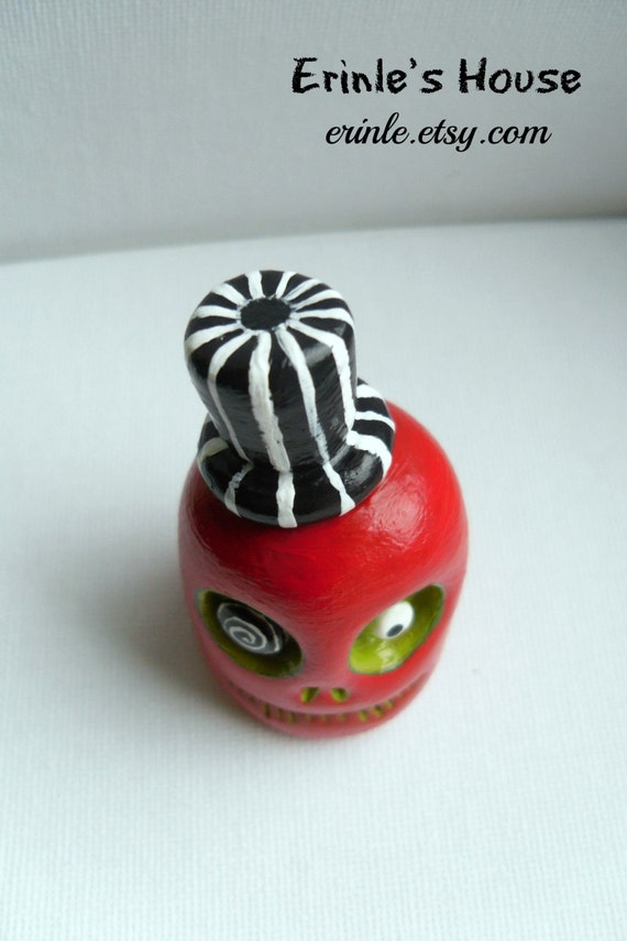 Polymer Clay Zombie Sculpture The Circus Zombie Lou The