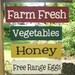 Your Own CUSTOM Farm Stand Sign: Farmers' Market - Craft Fair - Business