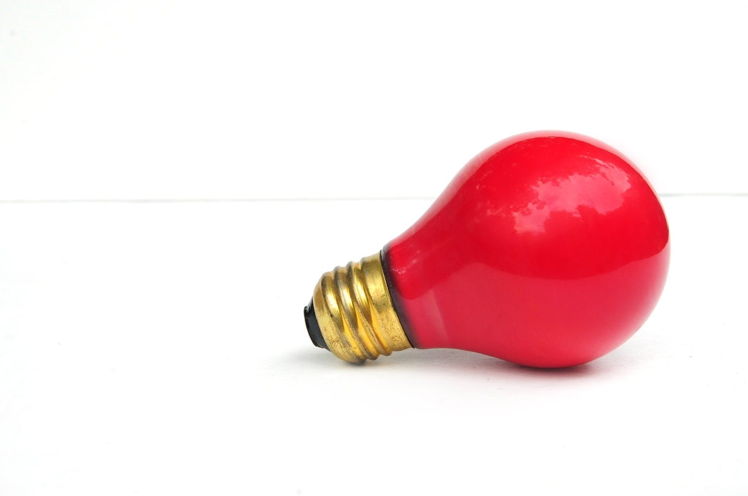 Red Darkroom Safelight Bulb for a darkroom from days gone by