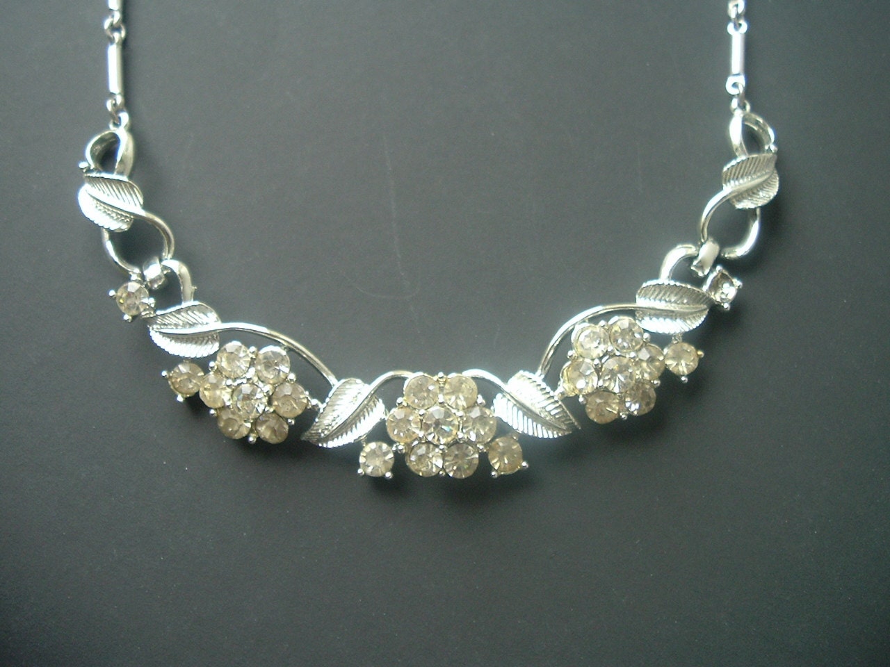 Vintage Coro Rhinestone Choker Necklace – Haute Juice