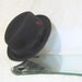 NOS 1960 Black Mens Hat Fedora Knox Fifth Ave Style Fall Winter Mad Men Fashion Gift for Him