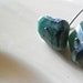 Reserved. Emerald Earrings with Oxidized Sterling Silver. May Birthstone Earrings. Fall Collection, Autumn Collection. Free Shipping.