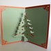 Christmas Tree Pop Up Up Greeting Card Home Décor 3D Handmade