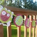 Owl Name Banner Polka Dot