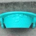 Reserved for Dee Vintage Wall Display Shelf with Bow Blue Green