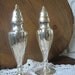 Vintage LaFrance Silver Plated Salt and Pepper Shakers Reg. 616 Made in USA