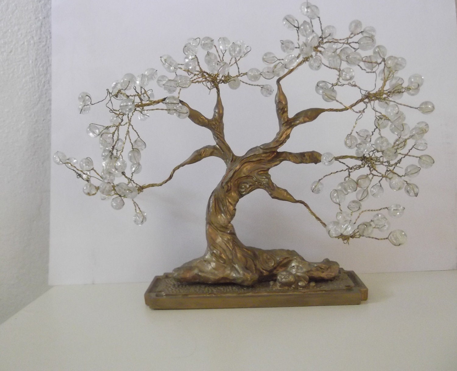 gold bonsai tree