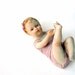 Vintage piano baby girl
