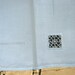 Vintage DRAWN THREAD TABLECLOTH Linen Table Linens Hand Work