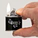 RESERVED FOR RACHEL - Working Japanese Omiscolite Pocket Lighter With Enameled Floral Design