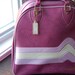 Super Excellent Raspberry Chevron Don Carter Bowling Bag