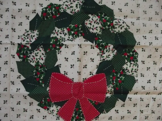 2 New Fabric Craft Panels for Sewing 16 inch Christmas Pillows Velour velveteen terciopelo