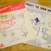 Two pieces sheet music Christmas music 1950s vintage