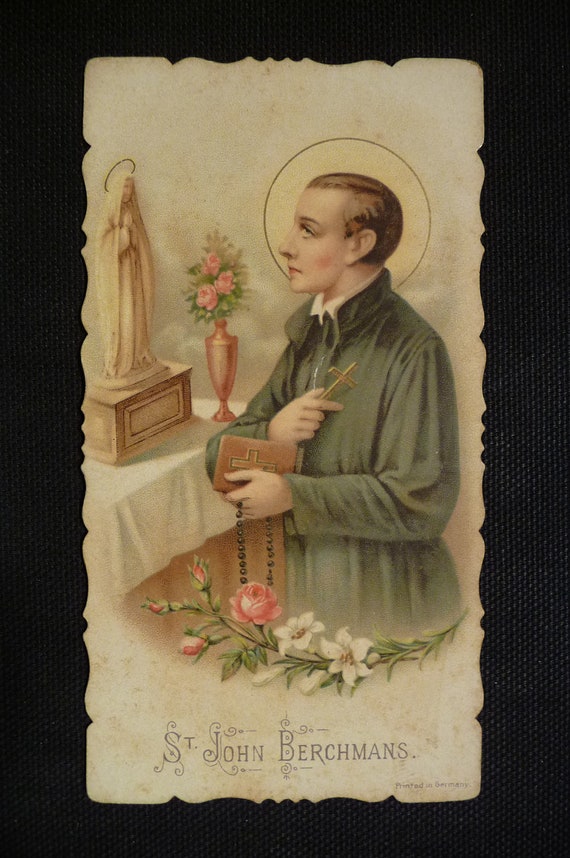 antique-holy-card-die-cut-st-john-berchmans-by-papersofold