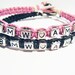 Matching Couples Bracelets Initials heart set of two hemp bracelets