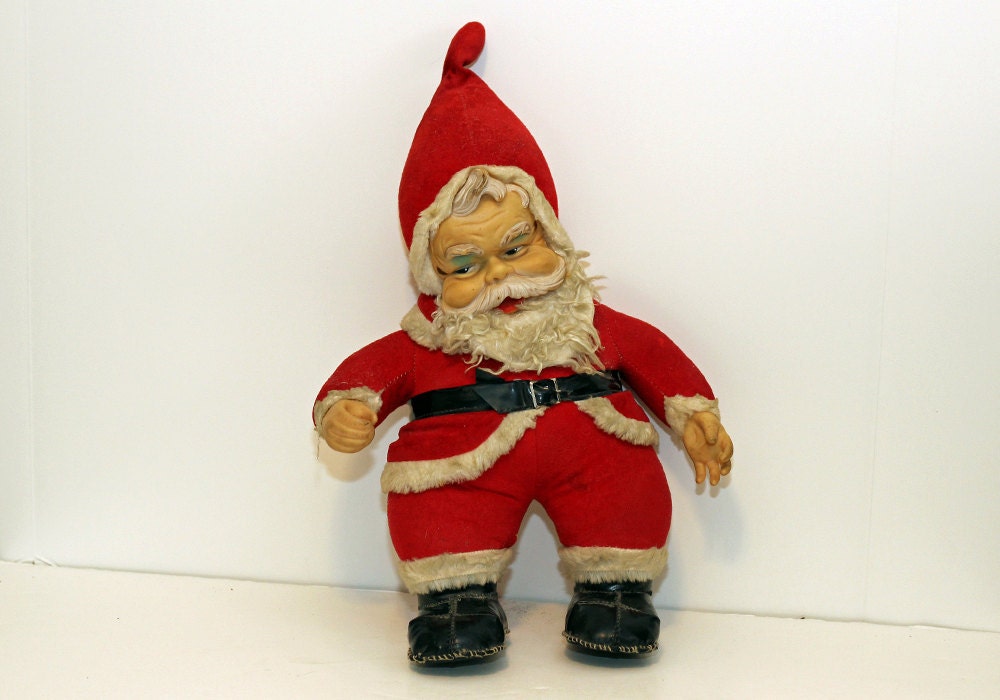 santa claus plush doll