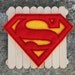 Adult Size Iron On Superman Patch