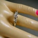 1940s Diamond Ring .50Ctw Size 9 White gold 14K 3.2grams Antique Engagement Ring
