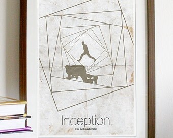 Inception Movie Poster Print