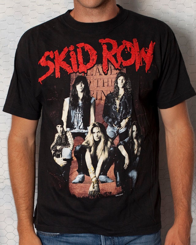 Rare SKID ROW American Tour Tshirt