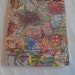 Vintage Travel Map 3 Passport Cover
