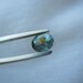 RESERVED: Genuine Montana Sapphire Oval cut 1.03 carat Tri Colored Loose Gemstone