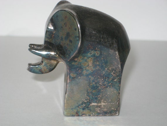 silver elephant figurines