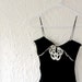 Black velvet vintage gown . 40s evening dress
