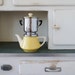 villeroy & boch coffee maker from the late 40's-early 50's in yellow and white