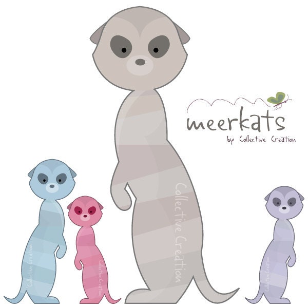 clipart pictures meerkats - photo #27