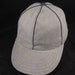 Baseball cap in soft micro Corduroy fabric, black soutache trim, with 1940 era visor style. Fitted size 7 1/4. Additional sizes available