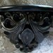 Vintage Shelf, Black Accent Shelf, Paris Apartment, Hollywood Regency Decor, Wall Decor