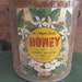 Vintage Honey Can Primitive Rustic Honey Container Old Metal Bucket Baled Handle Can