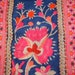 Hmong Embroided Folk Art Tribal Textile Panel