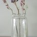 Vintage Hand-blown Glass Flask Triple-Neck