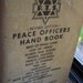 Vintage 1950 "Police / Peace Officers" Hand Book